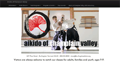 Desktop Screenshot of burlingtonaikido.org